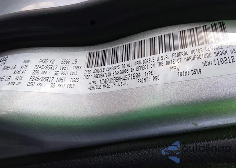 2017 Jeep Cherokee Trailhawk 4X4/Trailhawk L Plus 4X4 z USA, uszkodzony, nr VIN 1C4PJMBSXHW571674